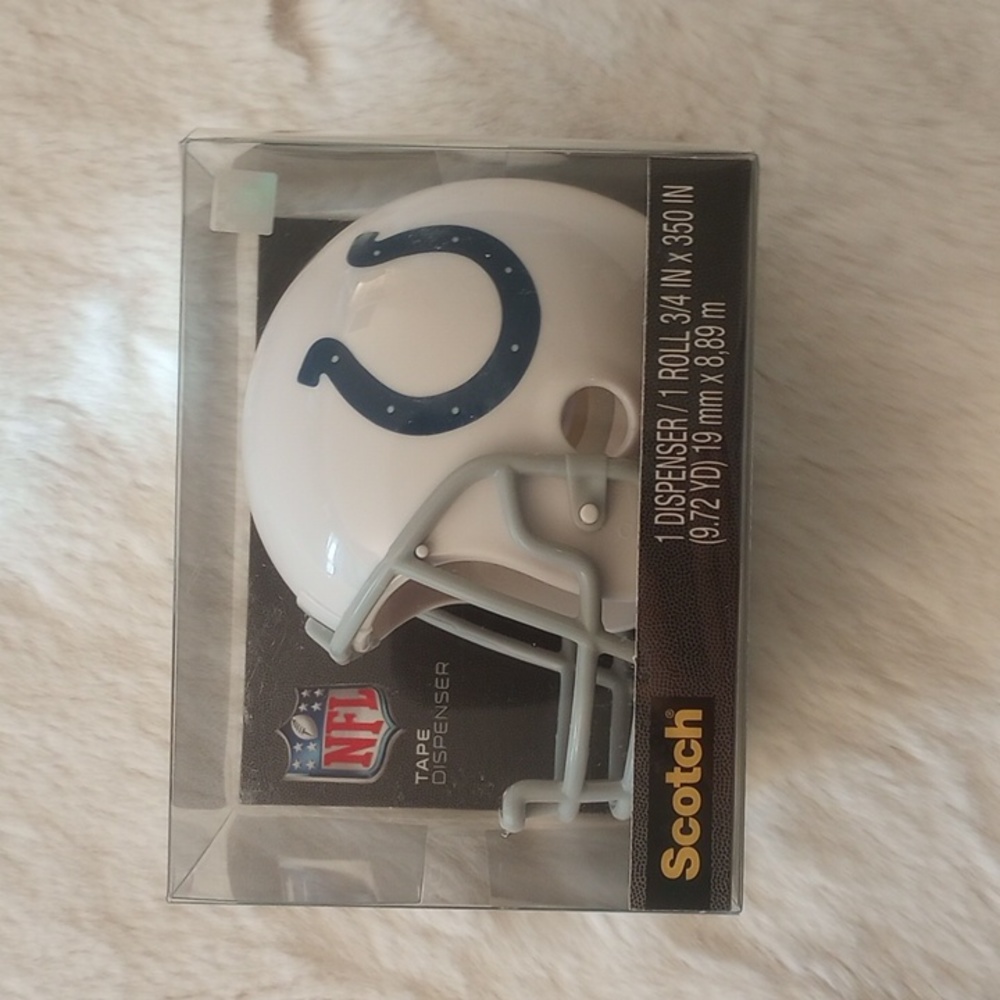 Colts NFL collectible tape dispenser by Scott's